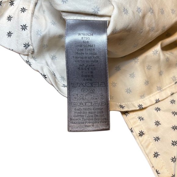 John Varvatos Off-White Patterned Button Down Shirt - Picture 6 of 6